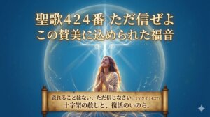 「聖歌424番ただ信ぜよ」の歌の生い立ちや作者の思いと輝く『福音』