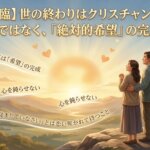 【主の再臨】世の終わりはクリスチャンにとって「恐怖」ではなく、「絶対的希望」の完成である 。