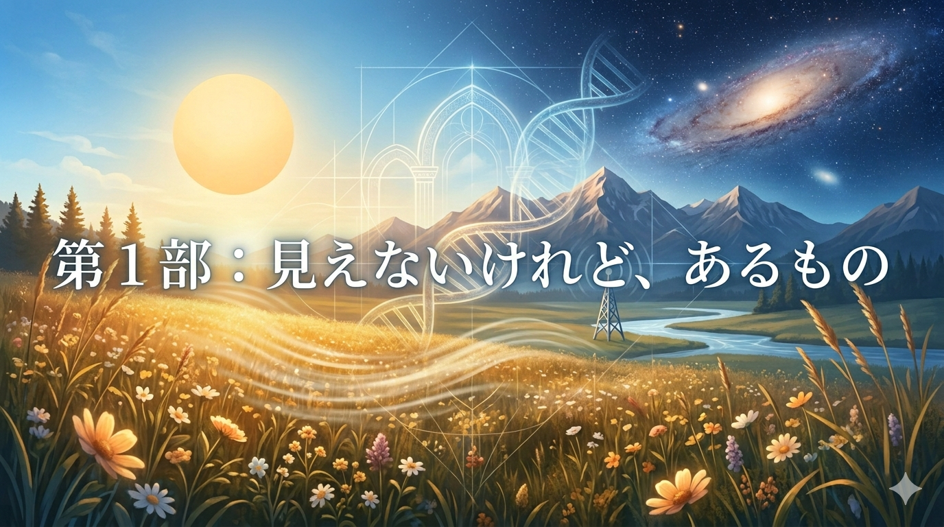 第１部（全４部作）目に見えない神様はおられます。その証拠は満ちあふれています。