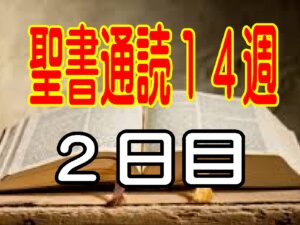 【聖書通読第14週 2日目不平の中でも、主は見捨てず、弱った人を立たせてくださる（民数記11章/ヨハネ5章）