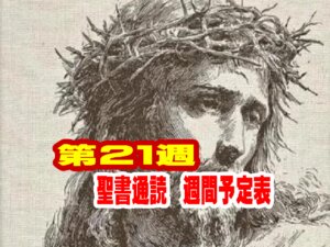 【聖書通読予定表 第21週】申命記 15章 ~20章/ 使徒の働き 25章~ローマ人への手紙2章