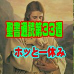 【聖書通読第３３週７日目『ホッと一休み』】100％無料のプレゼントを喜ぶ日 「行いや服従ではなく「恵み」がもたらす究極の安息」