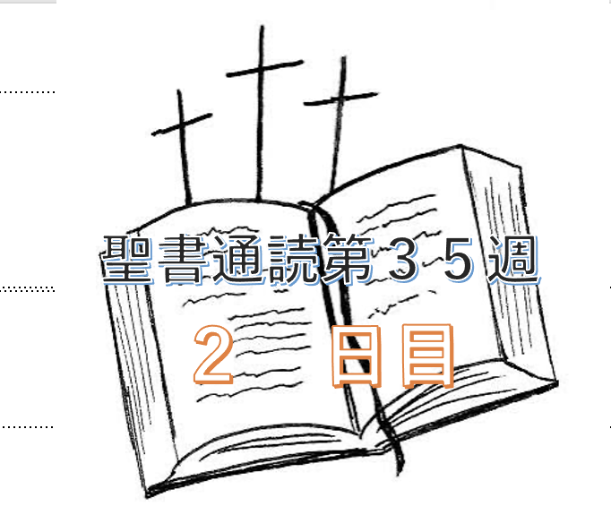 聖書通読第35週 2日目:重い鎧を脱ぎ捨て、絶対的な羅針盤(みことば)に服従する