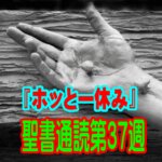 【第37週 ホッとひと休み】「自力の鎧」を脱ぎ捨て、キリストの「100％の恵み」で心を満たす週末