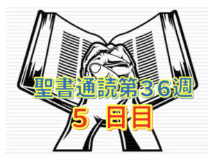 【第36週 5日目】「正しさの槍」を神に預け、キリストの完全な「安息」に身を委ねる